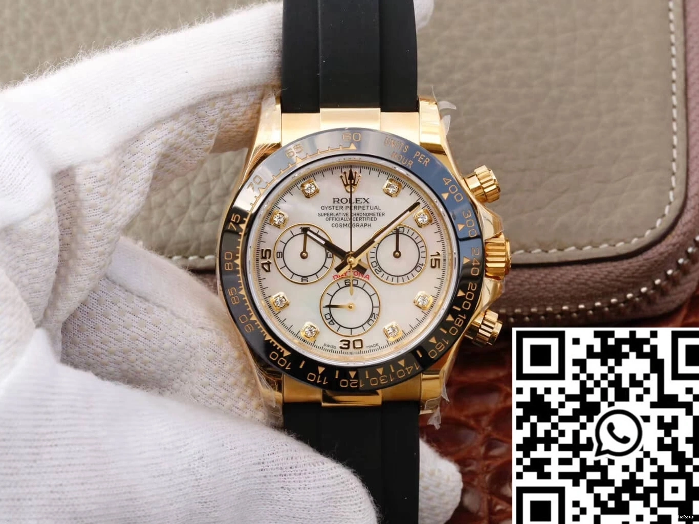 Diamond M116518ln-0037 JH Daytona Factory Rolex Cosmograph Dial V6 1103